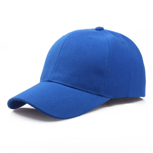 Wholesale Cotton Thick Solid Baseball Cap Korean Style Trendy Sunshade Adjustable Hat