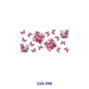Wholesale 5pcs Moody Romantic Watercolor Butterfly Bow Pink Purple Dark Rose Floral Cluster Decor Prints 16oz Cup UV DTF Wraps
