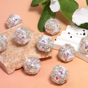 oly-bc0a5f3ac3fd2b06c713448c5112cff4 Wholesale Fashion Butterfly Beaded Acrylic Charm DIY Jewelry Accessory for Bag Phone Gift Resale