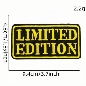 Cartoon English fabric patch #16