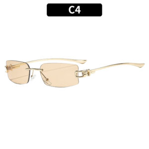 C4-gold frame champagne slices
