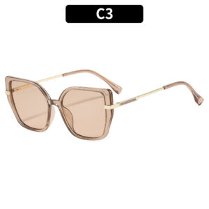C3-Transparent Tea Frame Champagne Slice