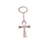 oly-bc766041e5f2900b192d9ad9203b4c5b Wholesale Silver Cross Keychain Pendant Ancient Egyptian Style Car Key Accessory Bag Charm