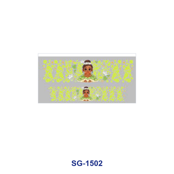 oly-bc917ae665c26bd2fd54c7e7fdc7fc5e Wholesale 8pcs Mixed Cute Cartoon Girl Floral Print 3oz Cup Stickers Wrap OLY Exclusive