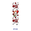 Wholesale 2/8/16pcs UV DTF Stickers Horror Doll and Pumpkin Bat Print Pen and Bookmark Stickers OLY Exclusive