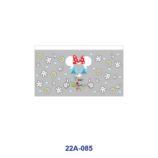 oly-bc9c64bdb4238778730b17672e2f12d6 Wholesale 5pcs Family Vacation Cartoon Mouse Silhouette Bow Daisy Heart Pastel Castle Firework Tumbler Wrap Decals 16oz Cup UV DTF Wraps OLY Exclusive