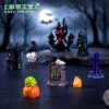 oly-bca4781bb9cccde992da44f0131523c8 Wholesale Resin Halloween Castle Cross Crow Figurine DIY Decorative Home Decor Accessory OLY Exclusive