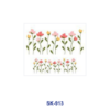 oly-bcedec40b2fe5004af77ede94d08b767 Wholesale 8pcs Various Floral Outline Butterfly Tropical Fruit Seamless Decor Mini Cup Keychain Sticker
