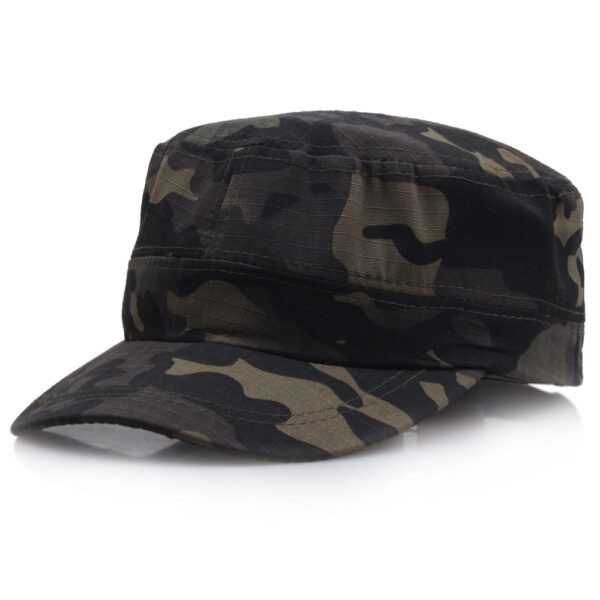 Wholesale Camouflage Flat Cap Fashion Accessory Gift for Men Women