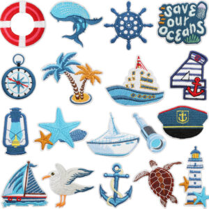 oly-bd010418e0bc06dab649328f8bd72efb Wholesale Nautical Embroidered Patch Ocean Travel Clothing Fashion Accessory Gift