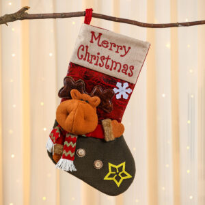Classic oversized socks deer [47*28cm109g]