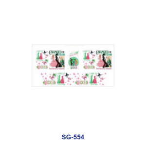SG-554 / 8pcs / 16*7cm