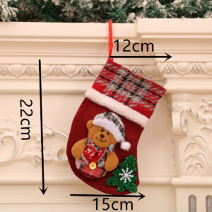 Plaid medium bear