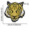 oly-bd303bb4820eec17d3632be7ca520248 Wholesale Large Cartoon Tiger Embroidery Patch Decorative Iron-On Applique for Craft Supply