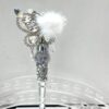 oly-bd4034057f3b589ebc8a4a6cf97a64bc Wholesale Butterfly Design Silver Rhinestone Beaded Charm Fashion Accessory for Bag Car Pen