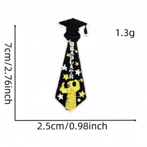 Graduation season tie cloth sticker 4#