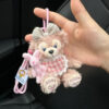Wholesale Cute Cartoon Plush Keychain Trendy Car Bag Accessory for Girls