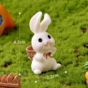 No. 21 bamboo basket rabbit / Rabbit paradise