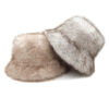 Wholesale Women's Japanese Retro Plush Bucket Hat Light Chic Winter Accessory Boutique Resale