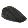 Wholesale Washed Denim Cowboy Hat with Stitching Everyday Sun Protection Cap for Resale