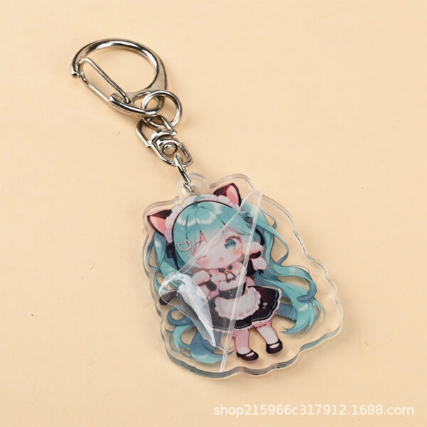 oly-bda2aab97ff74b9e18c9bd65817215a5 Wholesale Anime Style Keychain Double Sided Personalized Photo Keychain Boutique Resale Bag Charm OLY Exclusive