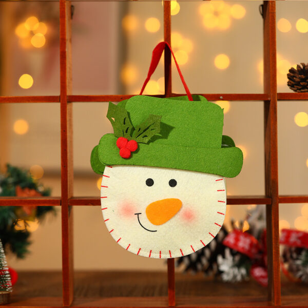 Wholesale Santa Christmas Non Woven Gift Bags for Holiday Party Decorations