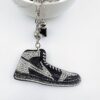 Wholesale Crystal Rhinestone Sneaker Keychain Fashion Accessory for Bag or Car Great Wedding Gift