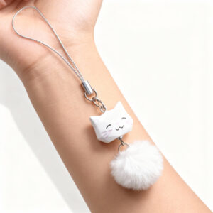 Biro Kitten Pom-Pom Hanging
