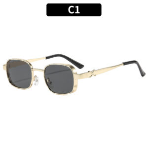 C1-Gold-framed grey sheet