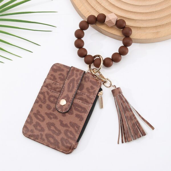 oly-bdee946e5983236fb59f6a0ccab646c2 Wholesale Leopard Print PU Card Holder Wristlet Keychain Wallet for Women Boutique Resale