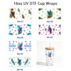 oly-bdff6302eef98520ab4f67e7a4c0c4db Wholesale 5pcs Vibrant Tropical Bird Butterfly 16oz Cup UV DTF Wraps