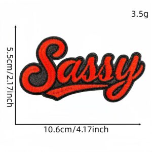English slogan cloth sticker 1 #