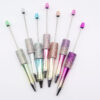 Wholesale DIY Sparkling Diamond Bead Pen Swirl Design Business Gift Decorative Pen
