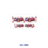 oly-be40c090fb2347d91d917fc12ee90eea Wholesale 8pcs Cartoon Character, Floral, Biker Girl, Mama Letter and Heart Pattern 3oz Cup Stickers Wrap OLY Exclusive