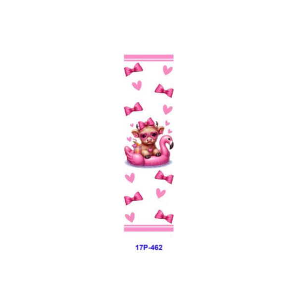 oly-be5235dcb054e85744257a90a749b45c Wholesale 2/8/16pcs Cute Pink Flamingo Float Cow Floral Series UV DTF Pen and Bookmark Stickers