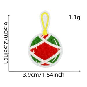 Christmas cloth stickers 31#