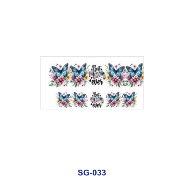 Wholesale 8pcs Fashion Graphic 3oz Cup Stickers Wrap OLY Exclusive
