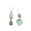 oly-be73d22dd1176537cfb685289568c94e Wholesale Bohemian Palace Style Geometric Green Synthetic Gemstone Earrings for Party Wear Fashion Accessory