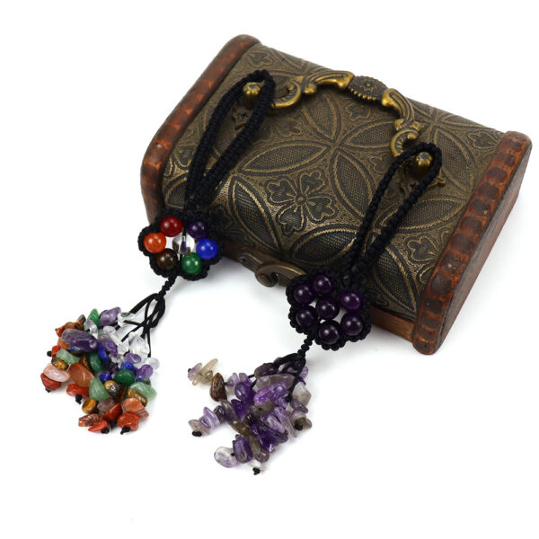 oly-be806885542fe5d03fd3676f6dc1dad0 Wholesale Handwoven Crystal Colorful Bead Keychain Bag Charm Floral Design Fashion Accessory Gift