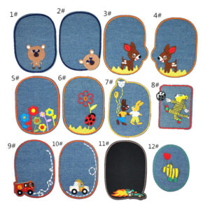 Cartoon knee stickers / Single paragraph 1 starting shot