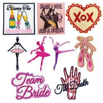 oly-be87205ff497bf9a2617086f8ff9c21d Wholesale Ballet Dance Embroidered Badge Set Iron-on Patch for Shoes Hats Fashion Accessory