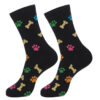 Wholesale Fashion Women's Mid Calf Socks with Animal Paw Pattern Everyday Casual Winter Socks