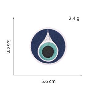 Devil's Eye Cloth Sticker 9#