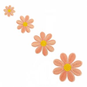 Orange combination cloth patch 9 #