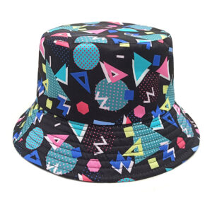 oly-befb51a78415320e233cea8353a7e45e Wholesale Chic Geometric Print Fisherman Hat Sun Protection Outdoor Hat for Men