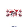 oly-bf0cbae50a9ab88ebc633a926212c199 Wholesale 5pcs Cute Cartoon Unicorn Penguin Butterfly Sunflower Heart Floral Mixed Print 16oz Cup UV DTF Wraps