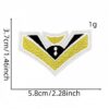 oly-bf11b05842ebd14eb0c164d3972910d8 Wholesale Graduation Season Embroidered Patches – Black Gold Cartoon Design, Polyester Thread, Hot Melt Backing, for Caps & Bags