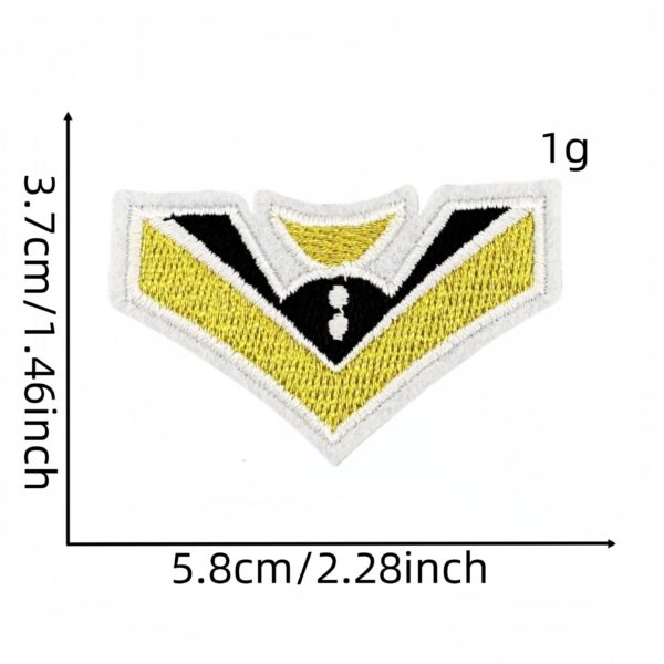 oly-bf11b05842ebd14eb0c164d3972910d8 Wholesale Graduation Season Embroidered Patches – Black Gold Cartoon Design, Polyester Thread, Hot Melt Backing, for Caps & Bags