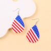 oly-bf1244d0a6a771a282fae0ad3c2f8b7a Wholesale Independence Day Acrylic Earrings Red White Blue Stars Stripes Cartoon Fashion Accessory
