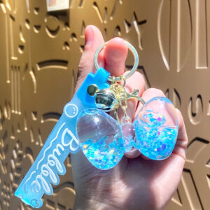 Oil Luminous Bow-Blue / Single OPP bag packaging